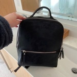 Small Leather Backpack